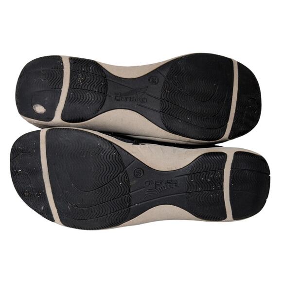 Dansko Black Mary Jane Comfort Flats 8.5/EU 39 Casual Shoe Minimalist Walking - Picture 6 of 7